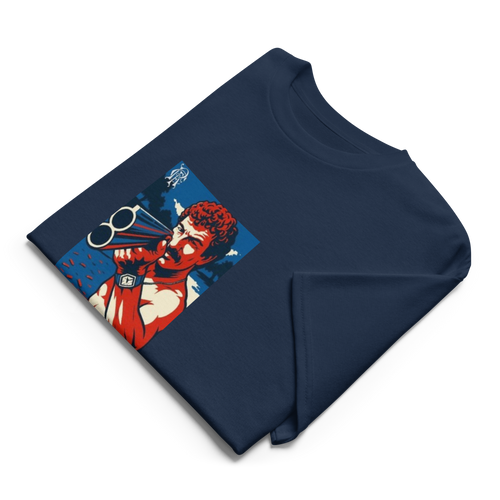 Graeme Souness - Unisex organic oversized high neck t-shirt