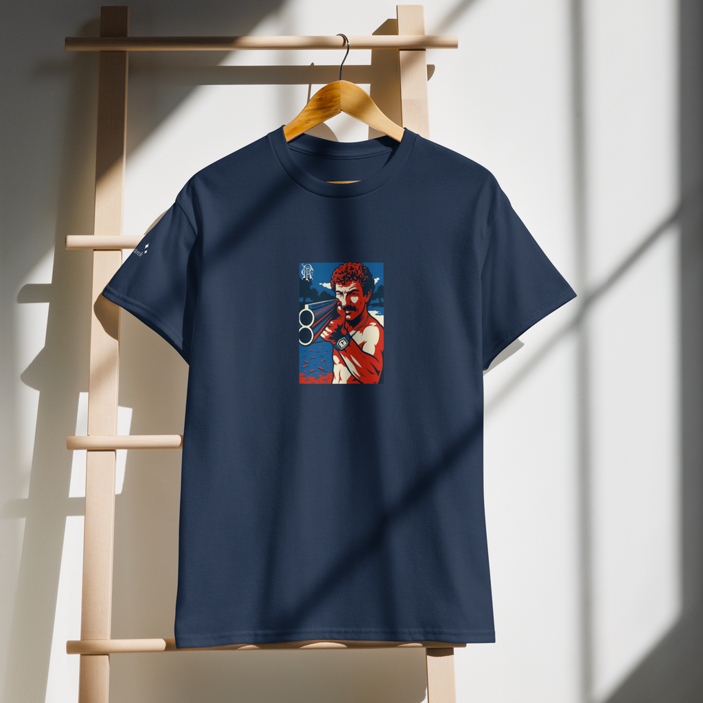 Graeme Souness - Unisex organic oversized high neck t-shirt